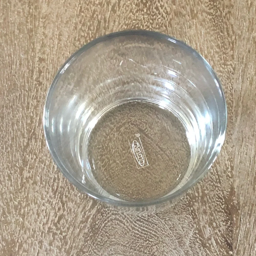 IKEA Clear Glass Candle Tumblers
